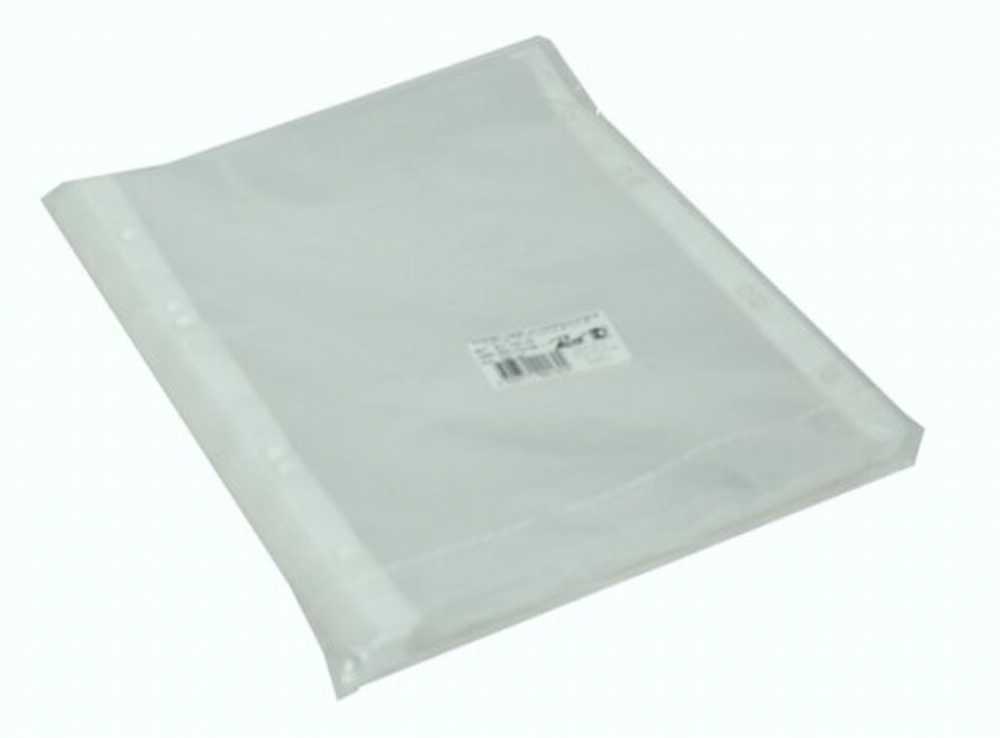 Файл с перфорацией А5 вертикальный 0,03мм, 100 шт/уп., тиснение