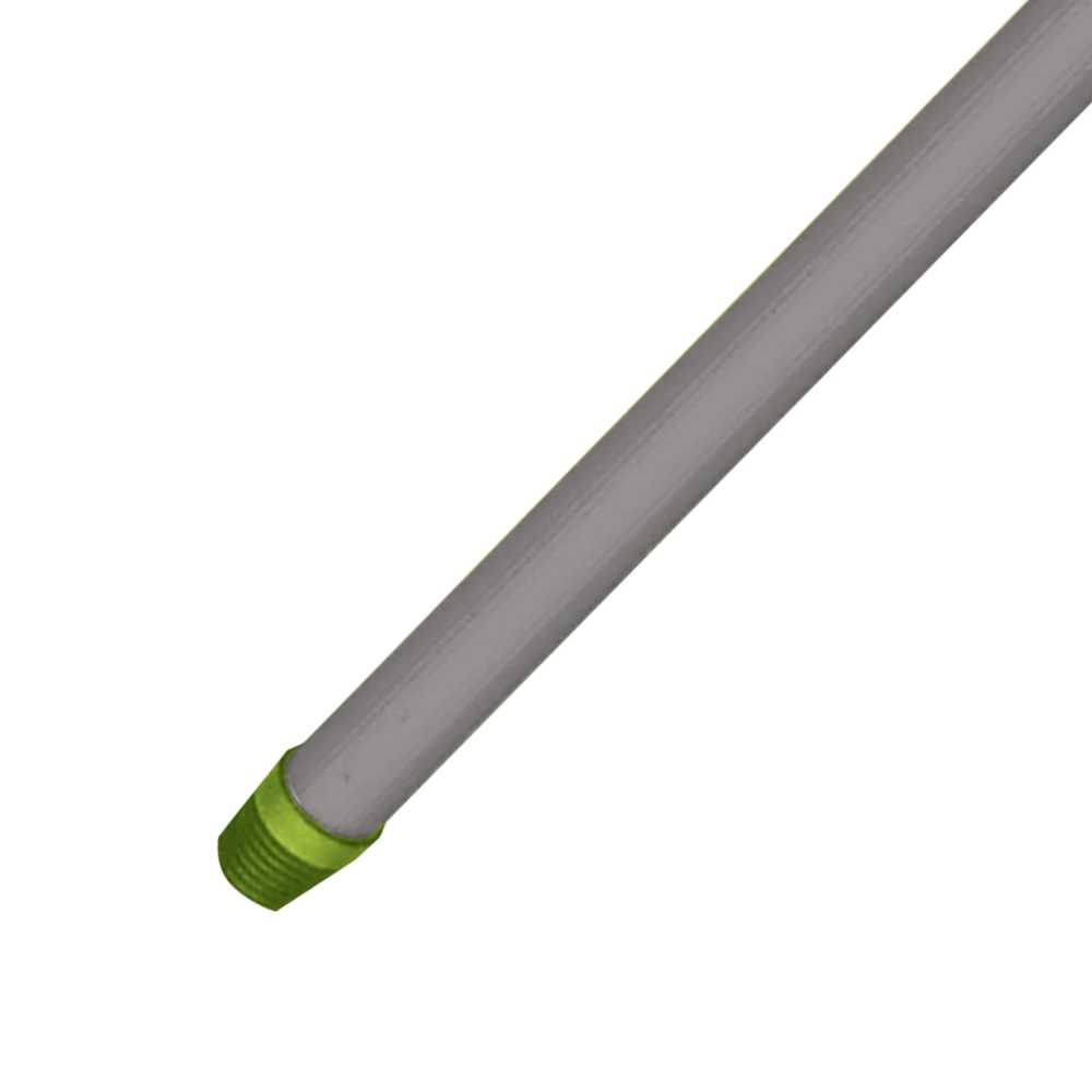 Черенок рукоятка для инвентаря 120 см, еврорезьба, металлопластик, цвет ассорти, YORK