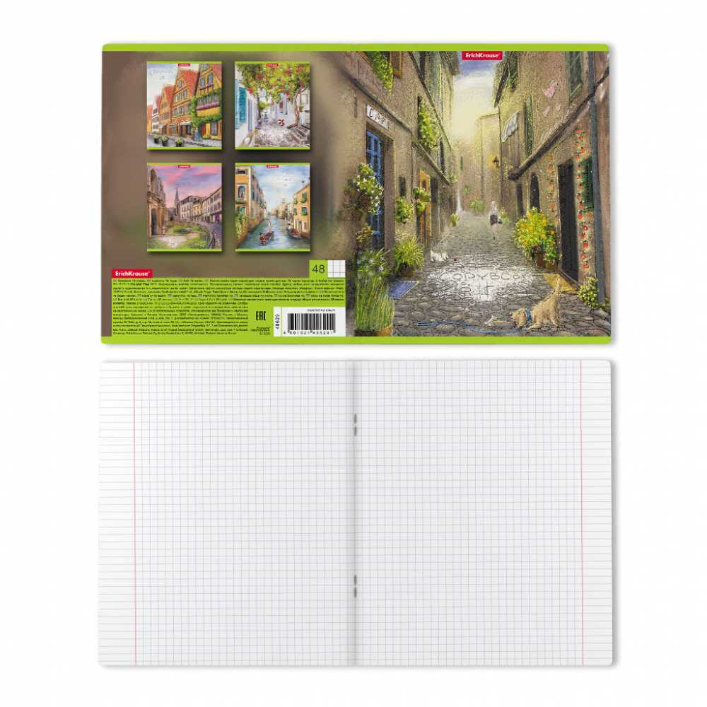 Тетрадь А5 48л клетка ErichKrause Promenade