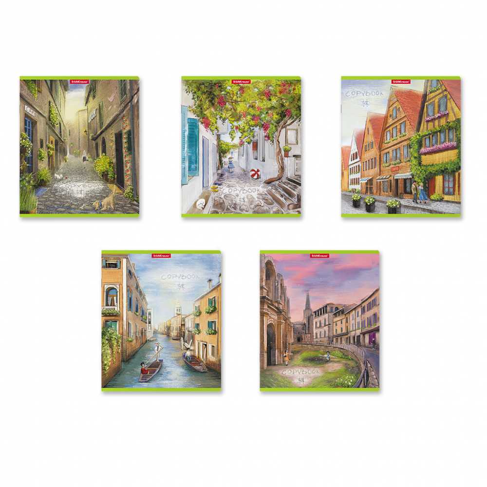 Тетрадь А5 48л клетка ErichKrause Promenade