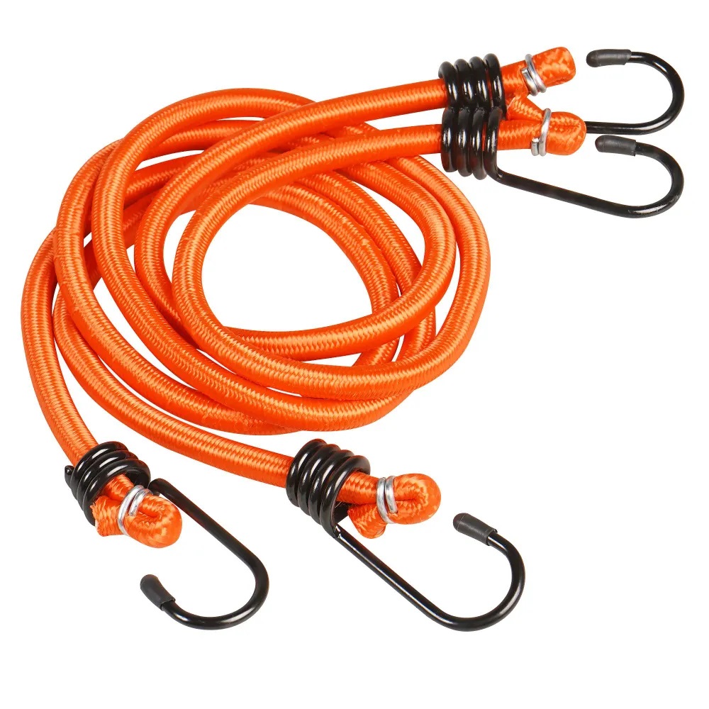 Резинки для крепления груза багажа набор 10 шт с металлическими крючками