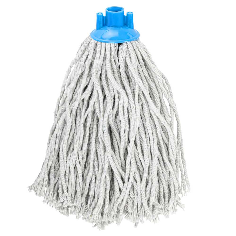 Насадка МОП веревочная для швабры, крепление еврорезьба, хлопок, длина 31 см