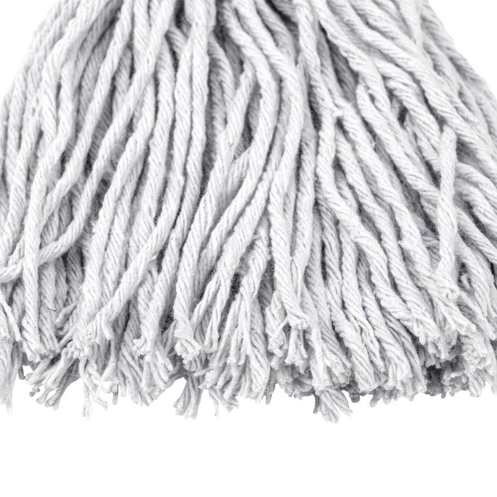 Насадка МОП веревочная для швабры, крепление еврорезьба, хлопок, длина 31 см