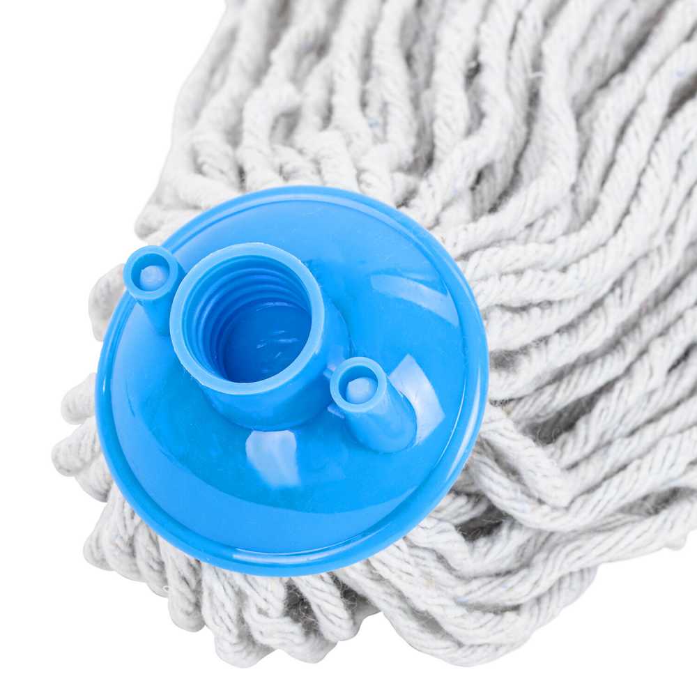 Насадка МОП веревочная для швабры, крепление еврорезьба, хлопок, длина 31 см