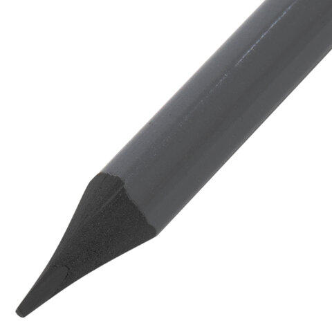 Карандаш чернографитный BRAUBERG ULTRA, 1 шт., HB, с ластиком, пластиковый