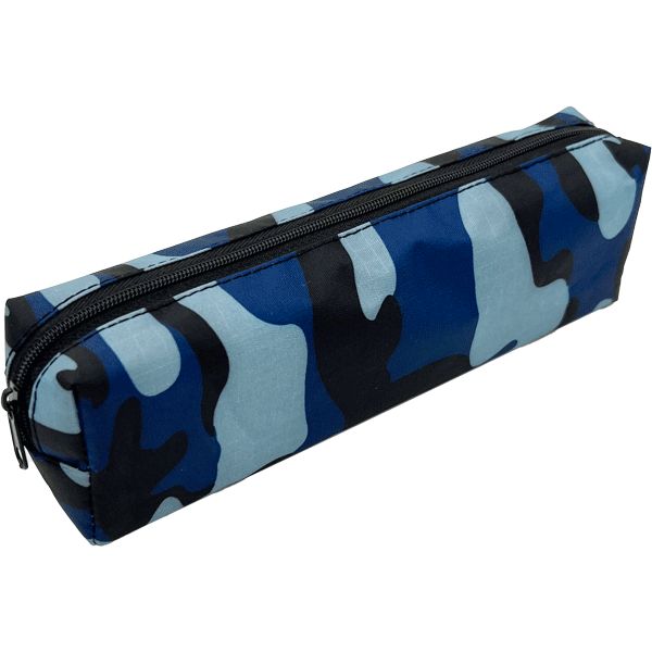 Пенал-косметичка (200*70*35) молния, ткань Military, прямоугольный на 50 пр., ассорти