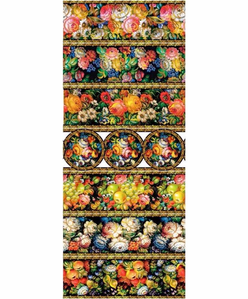 Набор термонаклеек для яиц 74*358мм, 7шт/уп Жостово