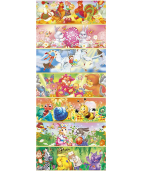 Набор термонаклеек для яиц 74*358мм, 7шт/уп Малыш