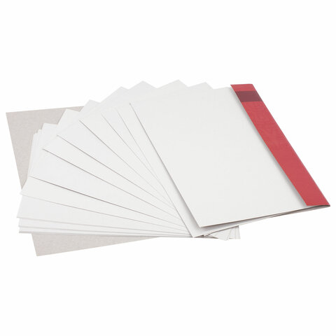 Картон белый А4 немелованный (матовый), 16 листов, в папке, ОСТРОВ СОКРОВИЩ, 200х290 мм, Цветы