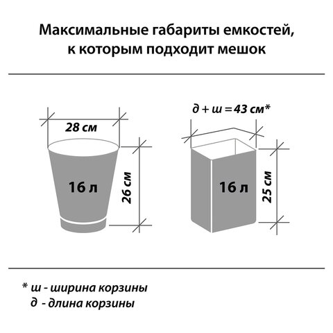 Мешки для мусора LAIMA ULTRA 20 л синие, в рулоне 30 шт. прочные, ПНД 8 мкм, 45х50 см