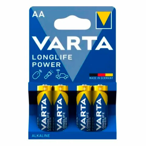 Батарейка АА LR06 VARTA Longlife Power, алкалиновая 1шт