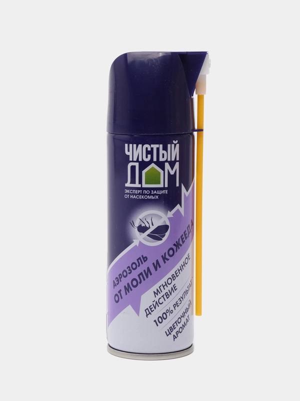 Аэрозоль Чистый дом, от моли и кожееда, 150мл
