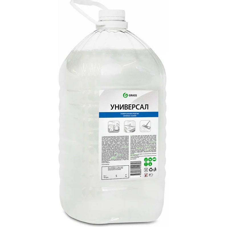 Универсальное пенное моющее средство Grass универсал канистра 5 кг