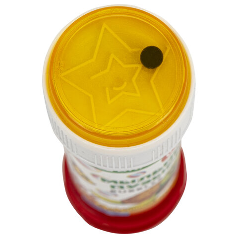 Мыльные пузыри 60 мл, с игрушкой на крышке, BRAUBERG KIDS