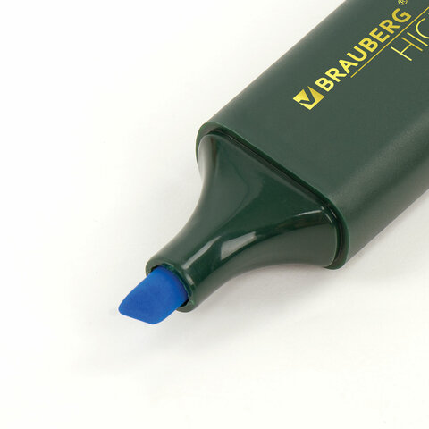 Текстовыделитель BRAUBERG ORIGINAL, ГОЛУБОЙ, линия 1-5 мм