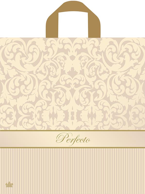 Пакет 40*37см (95мк) с петлевой ручкой Перфекто Элита ПВД