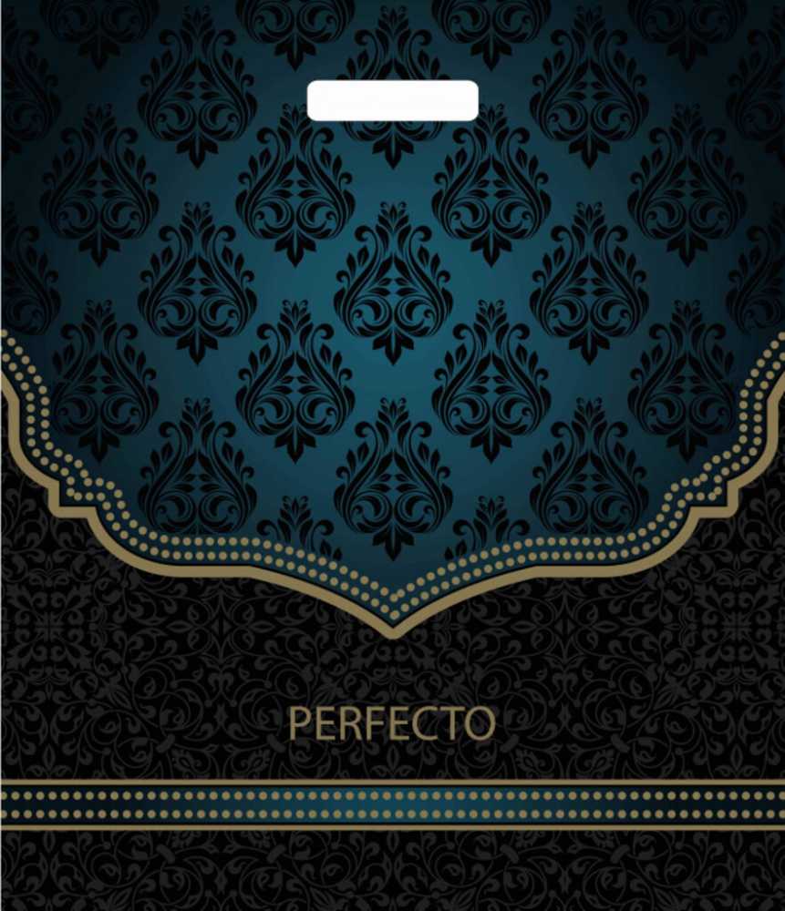 Пакет 42*48см (90мк) с вырубной ручкой Перфекто Статус ПВД