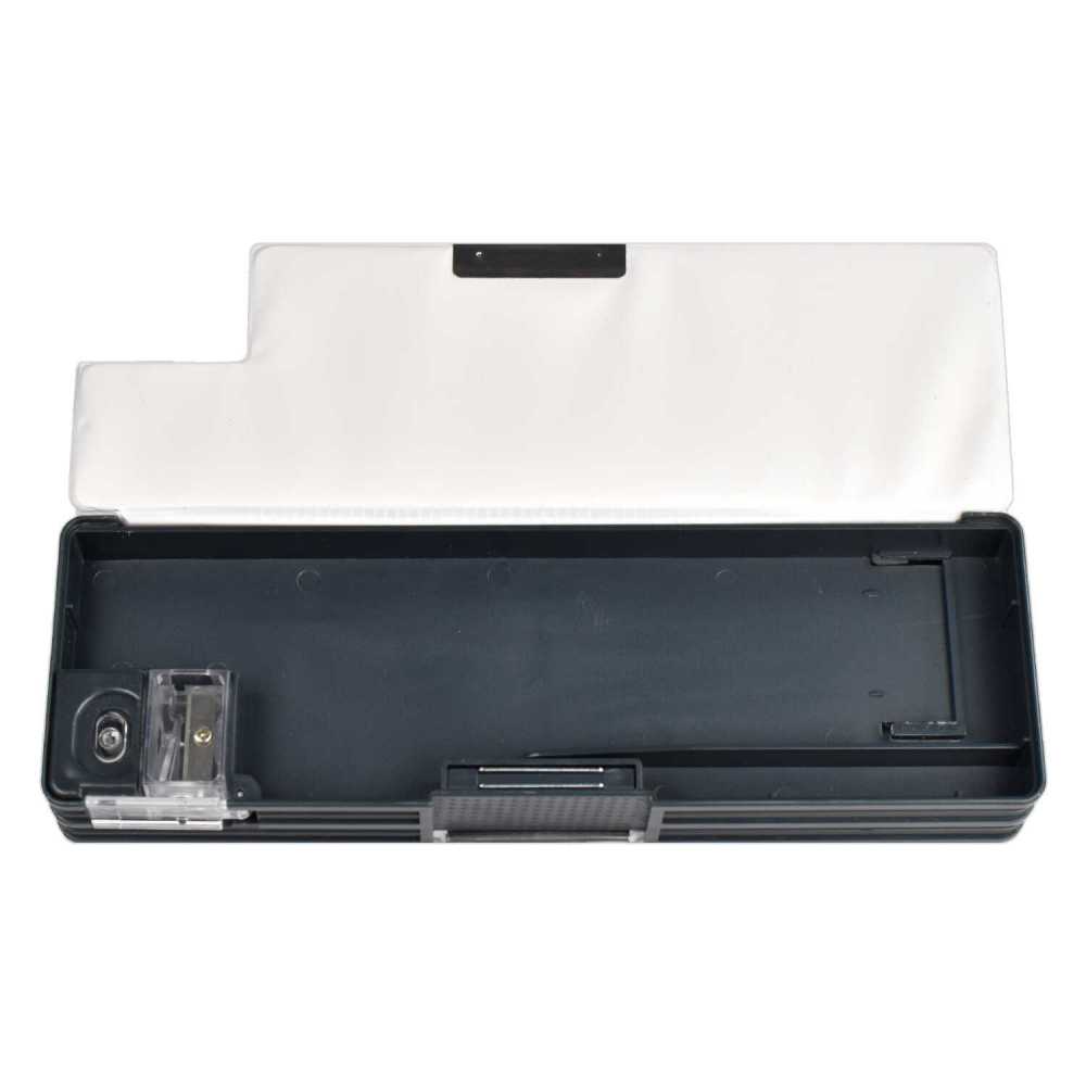 Пенал пластиковый (215*70*30) Роботы, пвх, магнитный клапан