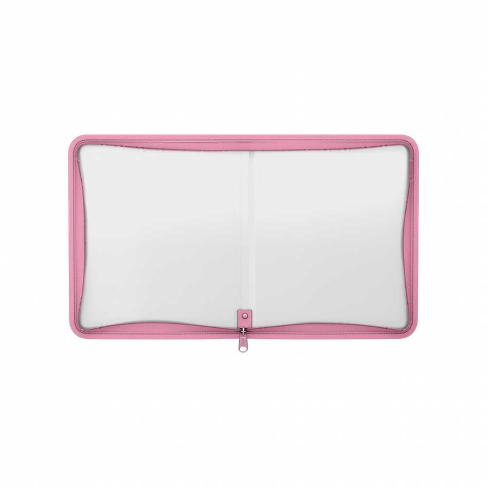 Папка для тетрадей ErichKrause А5 (245*190*30) 1 отделение молния вокруг, пластик Pointes