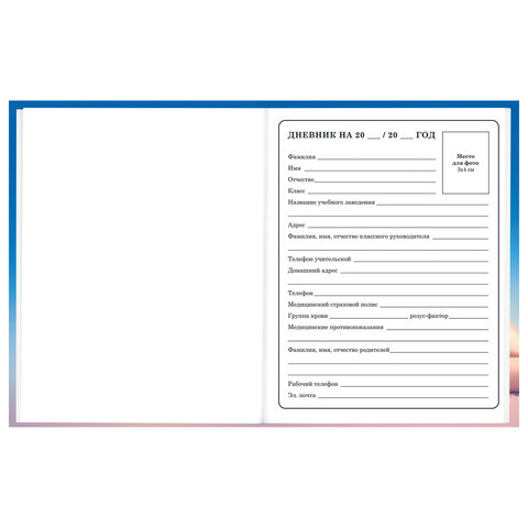 Дневник 1-4 класс 48 л., твердый, BRAUBERG, глянцевая ламинация, с подсказом, Собачка