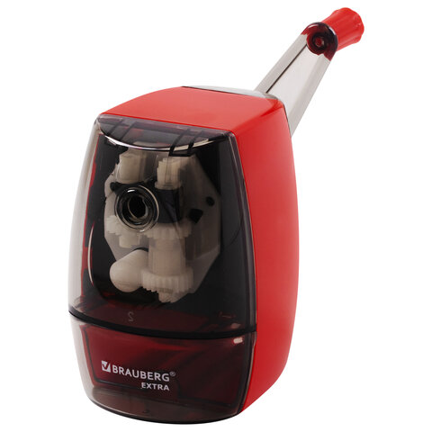 Точилка механическая BRAUBERG EXTRA, держатель-захват для карандаша, крепление к столу