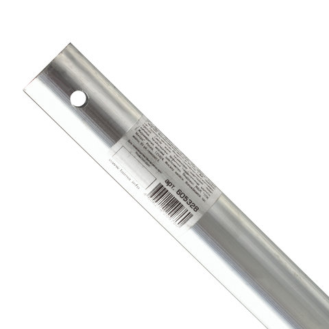 Черенок рукоятка для инвентаря 140 см, без резьбы, ТИП B (d=2,5 см), алюминий, LAIMA EXPERT