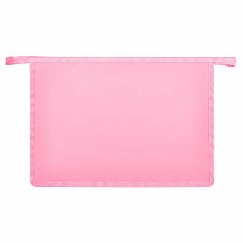 Папка для тетрадей А4, 1 отделение, картон/пластик, на молнии, ПИФАГОР Dark kitten