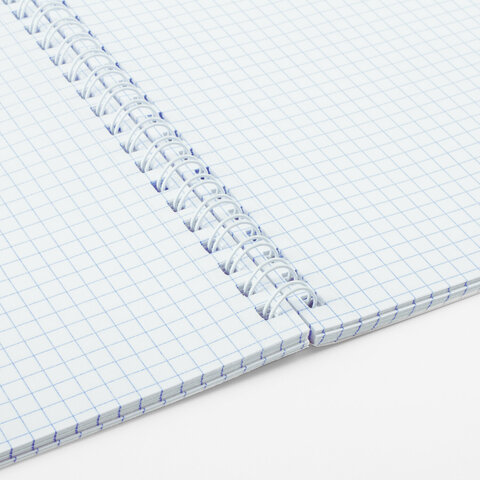 Тетрадь А5 96 л. клетка, BRAUBERG, гребень, обложка картон, Travel