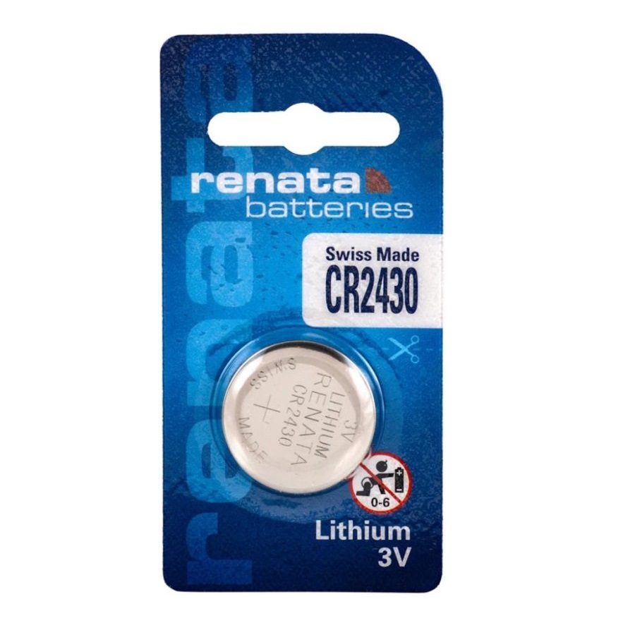 Батарейка Renata CR2430 литиевая, 1шт