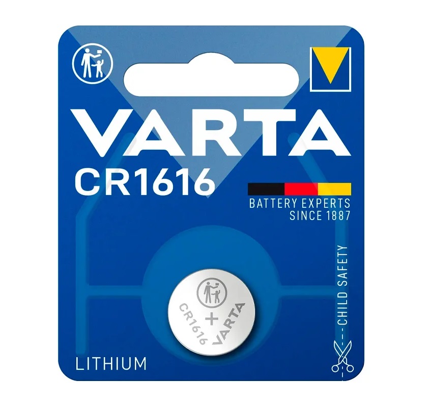 Батарейка Varta CR1616, литиевая 1 шт.