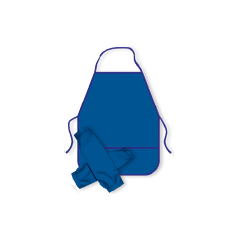 Набор Нарукавники + накидка для труда 490*390мм 2 кармана Синий