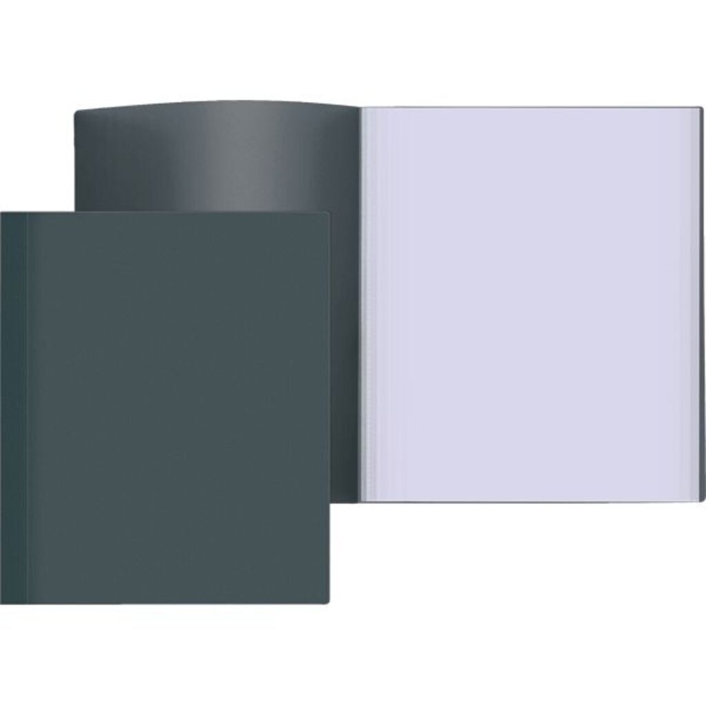 Папка файл А4 100 листов 0.60мм, чёрная deVENTE