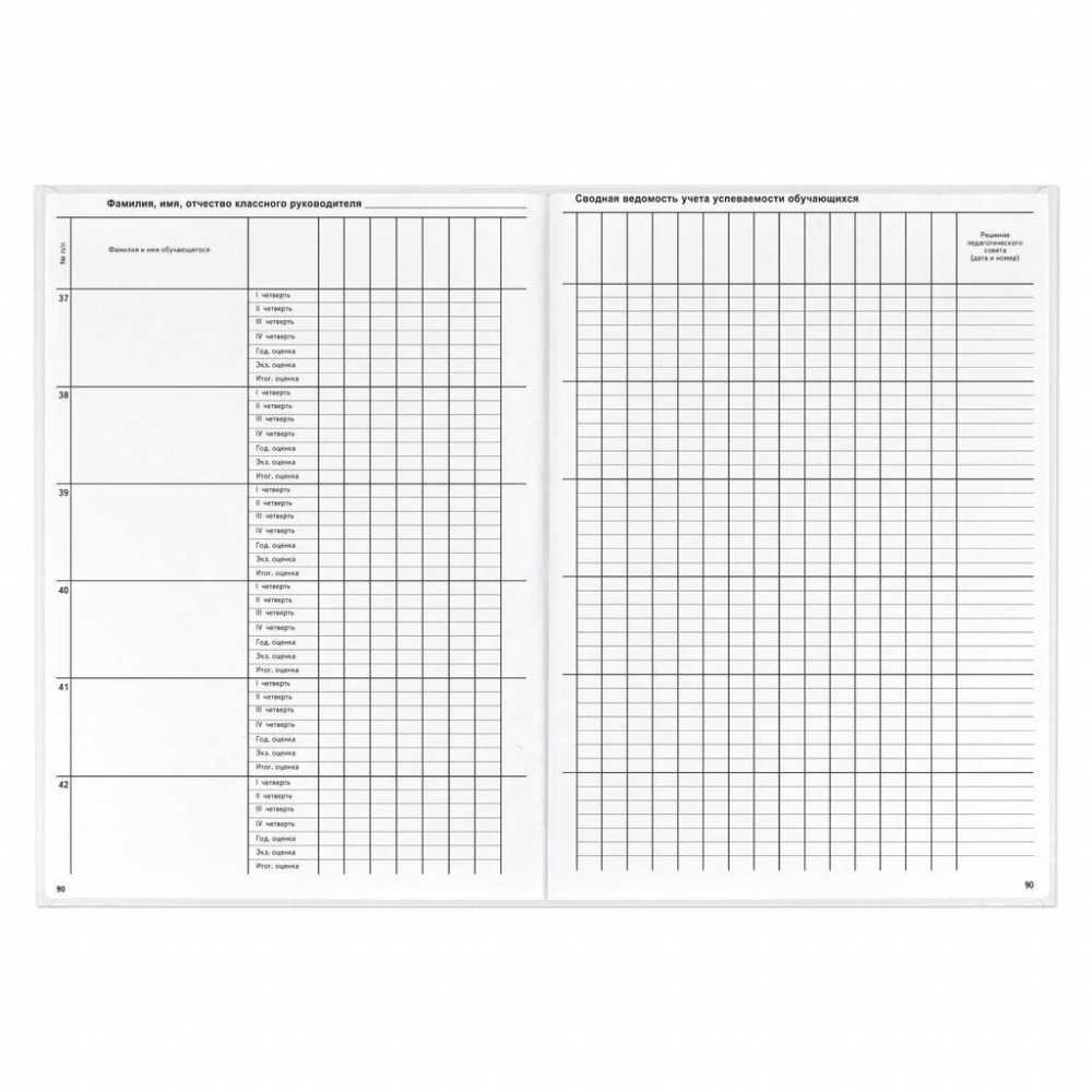 Классный журнал для 10-11 КЛАССОВ