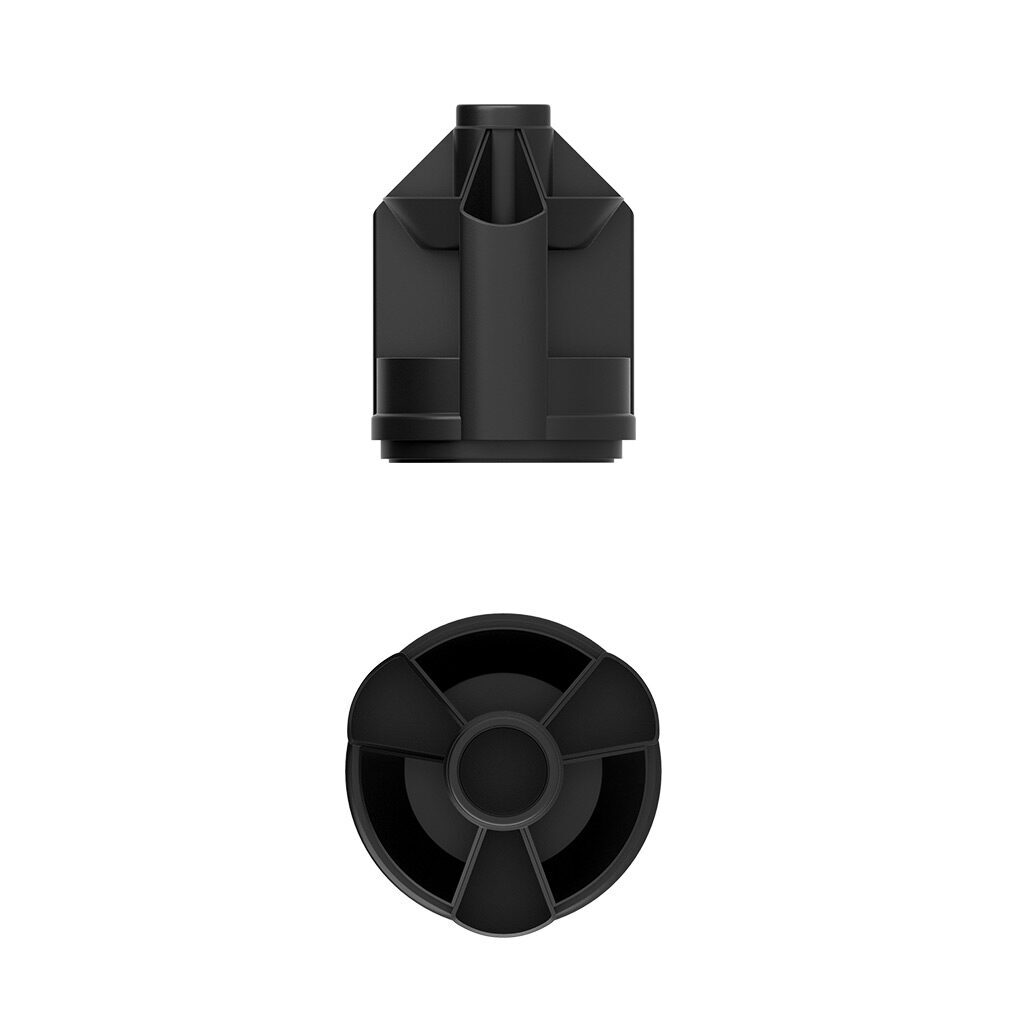 Подставка настольная ErichKrause Mini Desk вращающаяся, чёрная