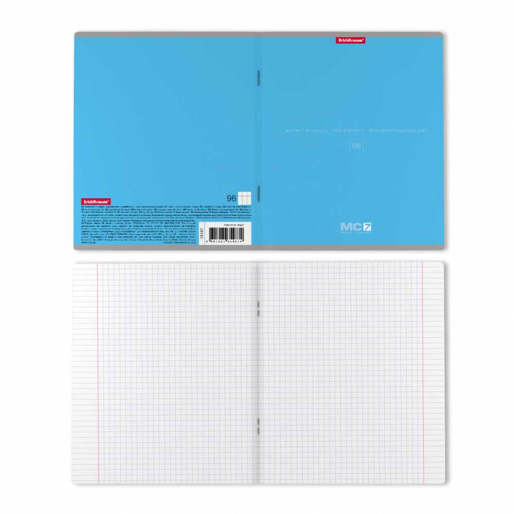 Тетрадь А5 96л клетка Erich Krause MC-7
