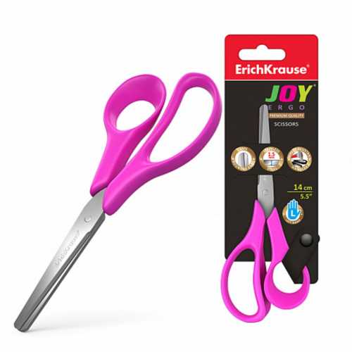 Ножницы для левшей JOY ERGO 14 см. ErichKrause