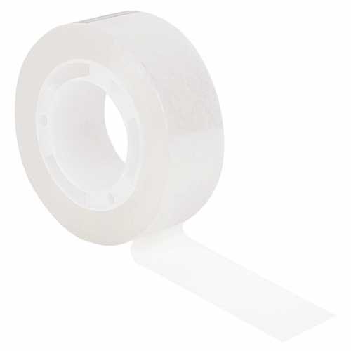 Клейкая лента (скотч) 19 мм х 33 м канцелярский STAFF CLASSIC, 1 шт. прозрачный