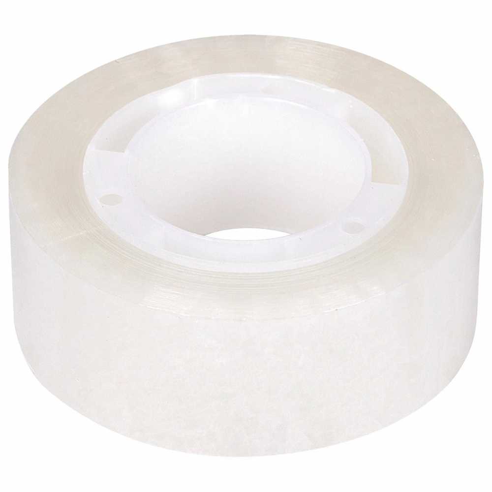 Клейкая лента (скотч) 19 мм х 33 м канцелярский STAFF CLASSIC, 1 шт. прозрачный