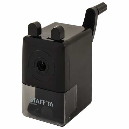 Точилка механическая STAFF EVERYDAY MS-796, корпус черный