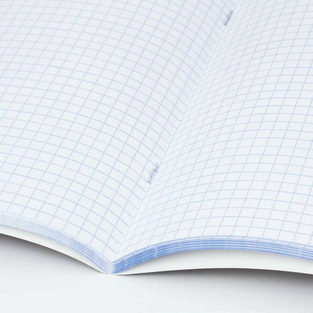 Тетрадь А4, 96 л., BRAUBERG скоба, клетка, обложка картон, INDAY