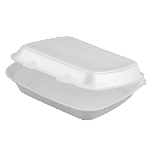 Ланч-бокс 1 секционный, белый (245*210*60), SLB-1 ЭКО 2 замка