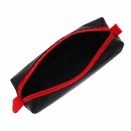 Пенал школьный (195*60*50) молния, ткань Черный