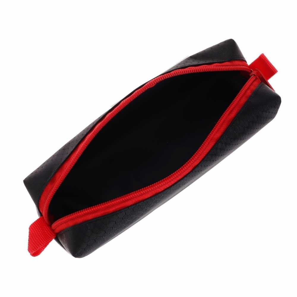 Пенал школьный (195*60*50) молния, ткань Черный