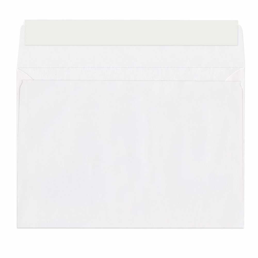 Конверт С5 (162х229 мм), отрывная лента, плотность 80 г/м2, 1шт.