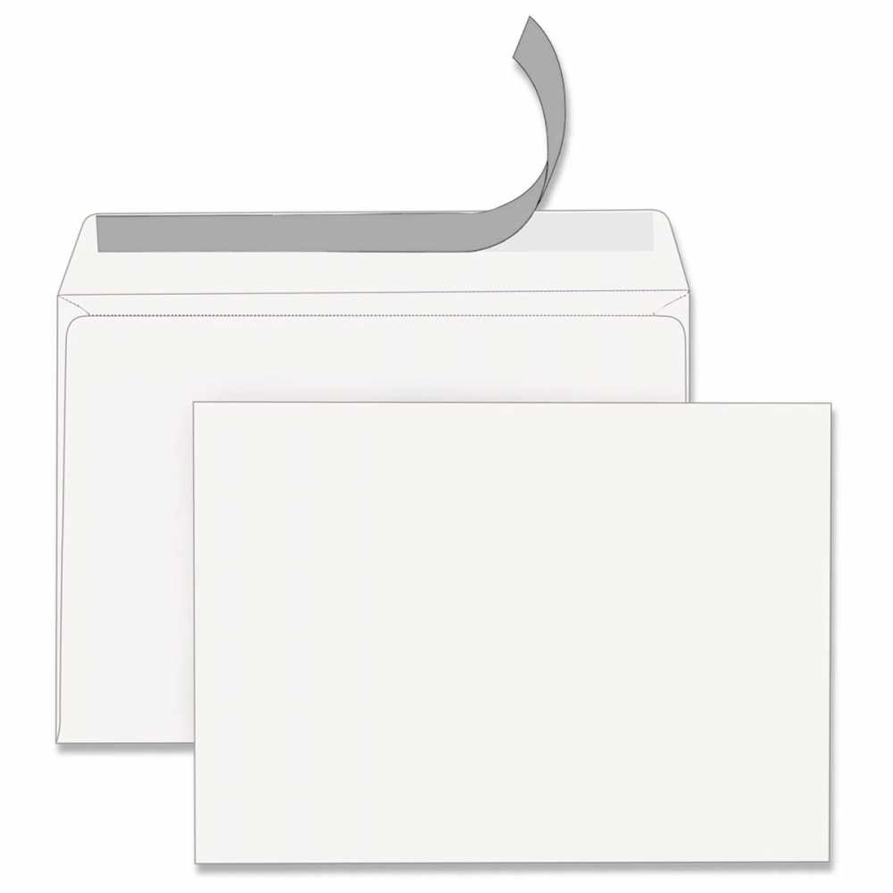 Конверт С4 (229х324 мм), отрывная лента, 100 г/м2, STAFF, 1 шт.