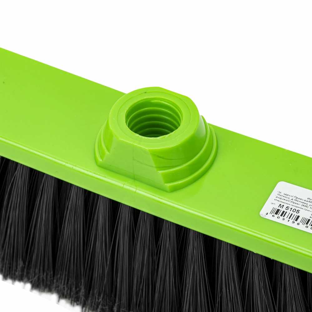 Щетка для уборки, ширина 32 см, щетина 8 см, пластик, крепление еврорезьба, IDEA "Классик"