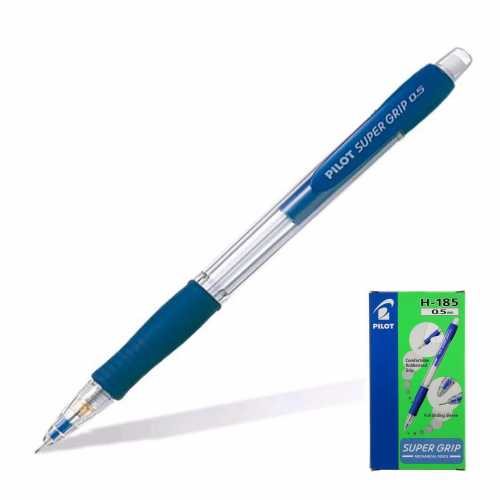 Карандаш механический PILOT Super Grip 0,5 мм синий H-185